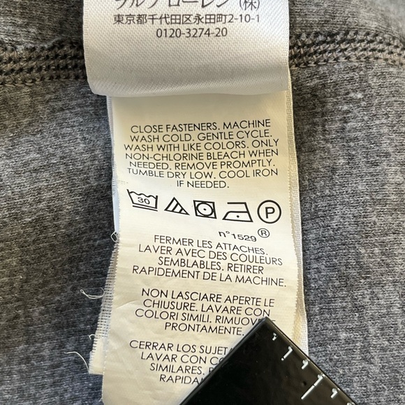 Polo Ralph Lauren Reversible Quarter Zip Sweatshirt Sweater XXL - Picture 12 of 15